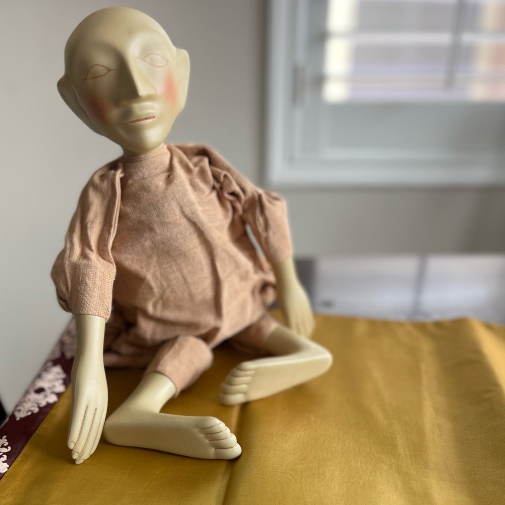 Porcelain Craft Doll Ready to Finish NOS